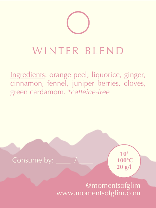 Winter tea blend